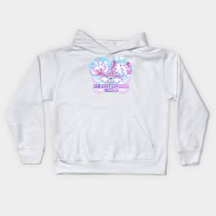 Biblically accurate Kawaii angels Kids Hoodie